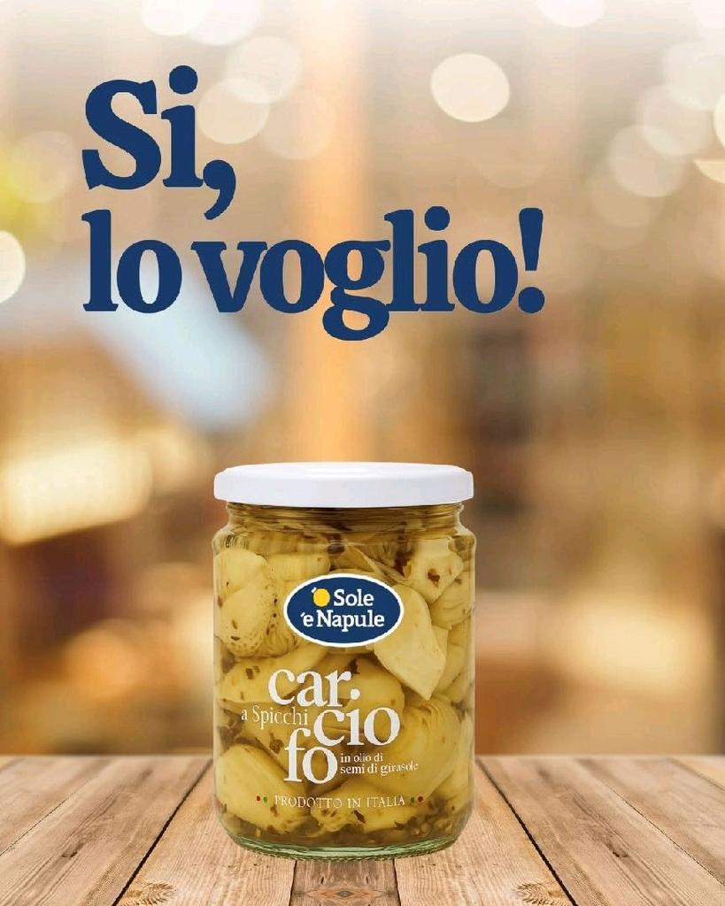 Carciofi sott'olio Sole e Napule
