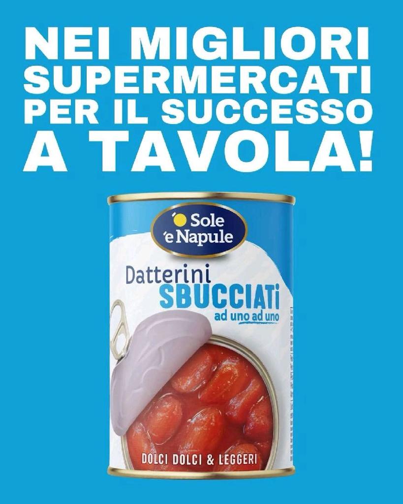 Datterini Sbucciati Sole e Napule